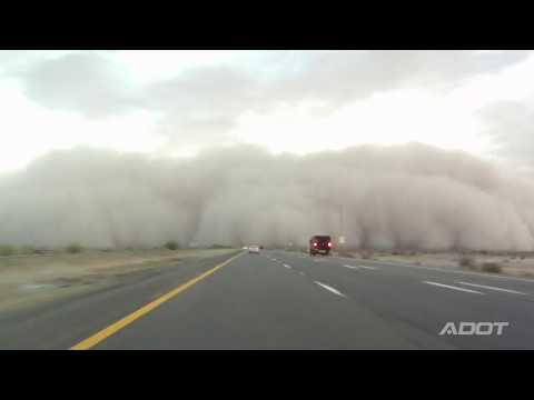 dust storm approaching